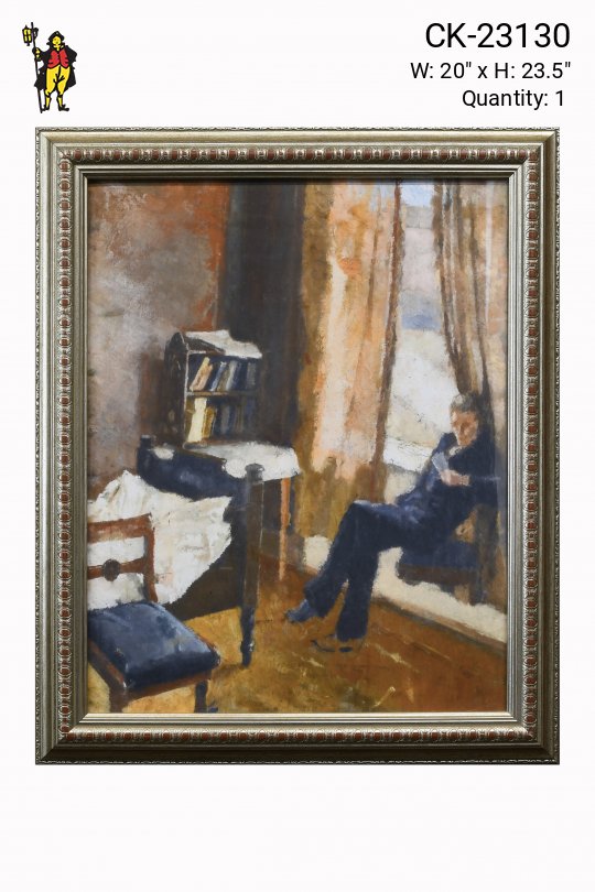 Framed Cleared American Impressionist Painting