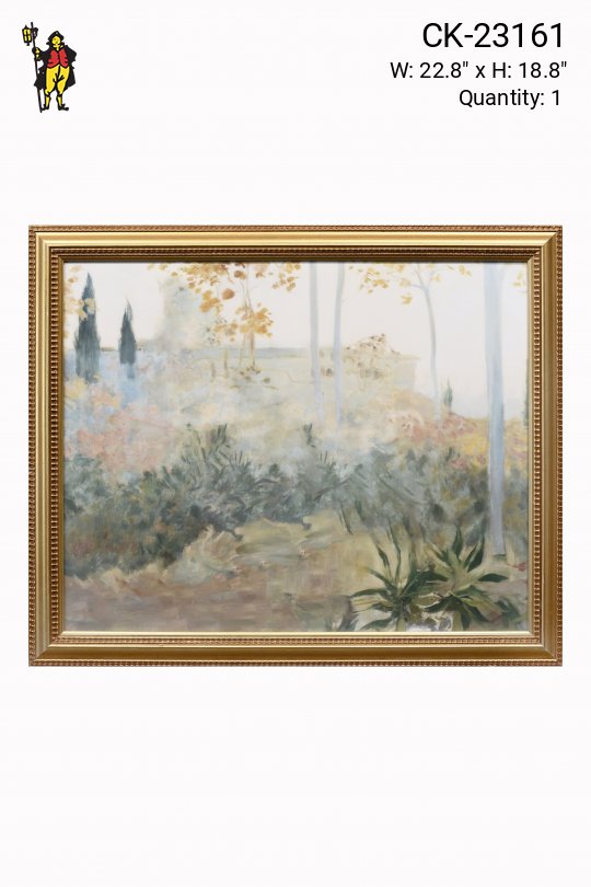 Framed Cleared Impressionist Landscape