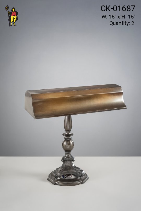 Antique Brass Desk Lamp