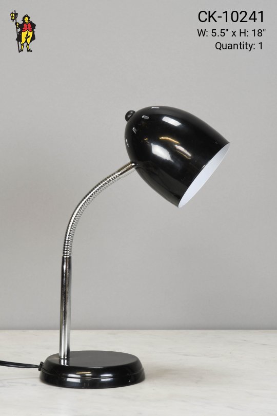 Black Gooseneck Desk Lamp