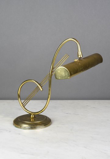 Musical Note Brass Piano Light