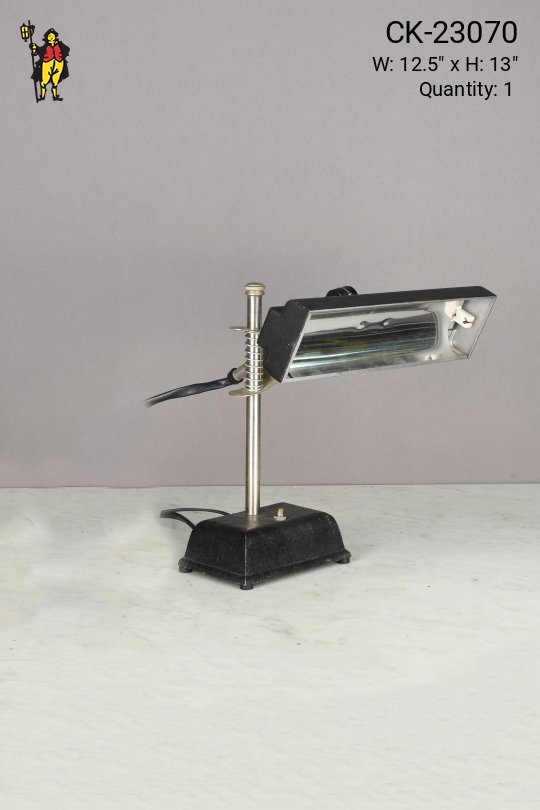 Black Adjustable Fluorescent Task Lamp