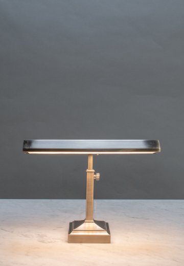 Brushed Nickel LED Desk Lamp