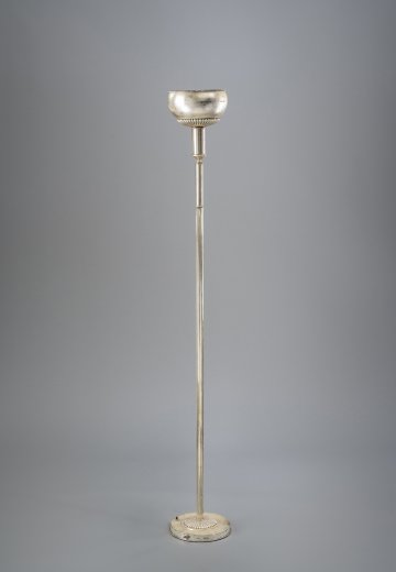 Art Deco Nickel Torchiere