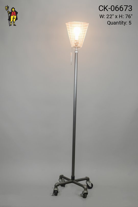 Rolling Ghost Light Floor Lamp