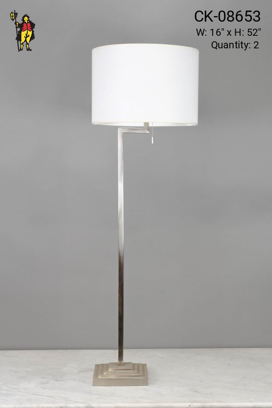 Nickel Floor Lamp