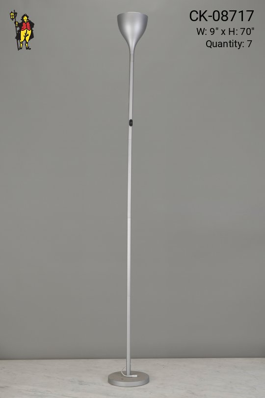 Nickel LED Torchiere