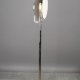 Polished Nickel Modern Screen Shaded Floor Lamp #0