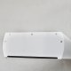 4' White Fluorescent w/Louvers (Gutted - Asteras/Titans) #0