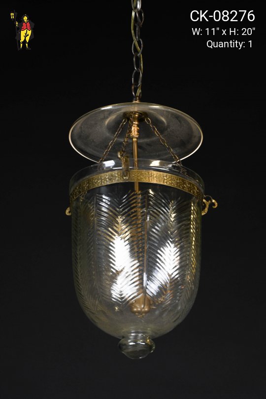 Glass Hanging Lantern