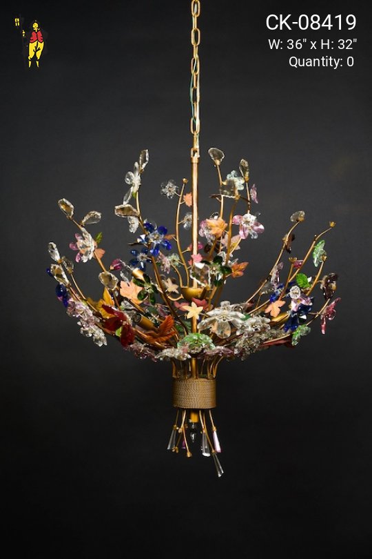 Ten Light Flemish Chandelier
