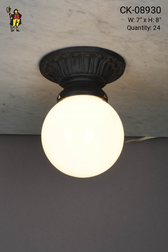 Iron Flush Mount Ceiling Fixture