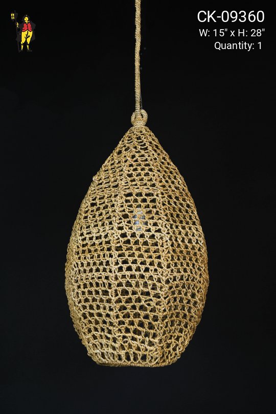 Wicker Hanging Pendant