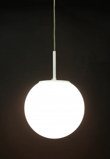 Modern Glass Globe Pendant