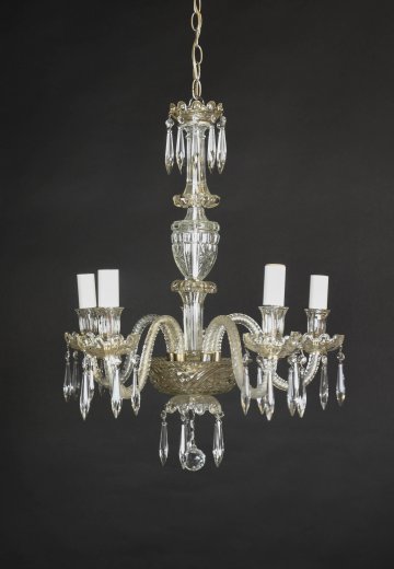 Crystal Five Light Chandelier