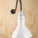 White Industrial Reflector Pendant #0