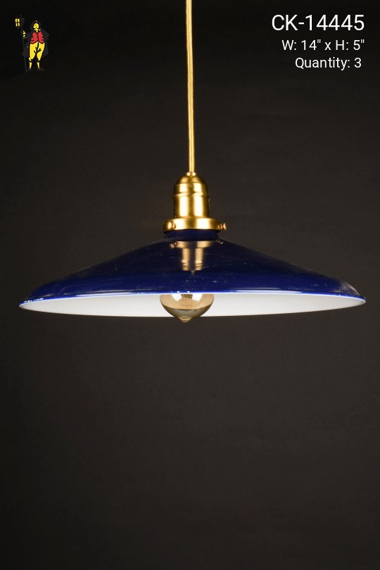 14" Blue Hanging RLM
