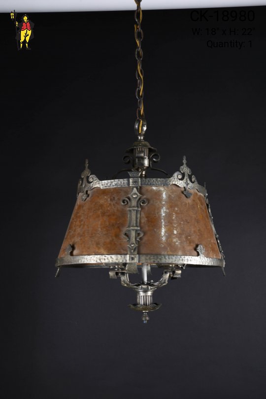 Mica Shaded Gothic Hanging Pendant