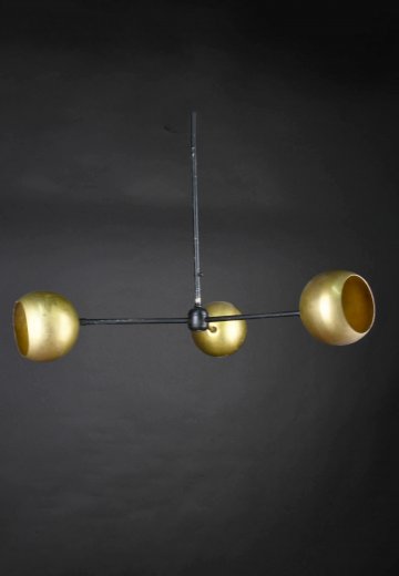 Black & Brass Hanging Pendant