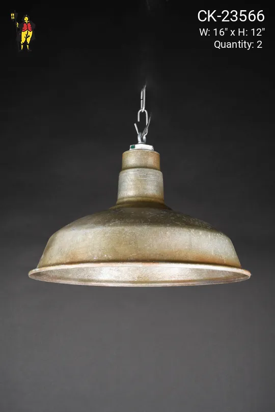 16" Aged Metal Hanging RLM