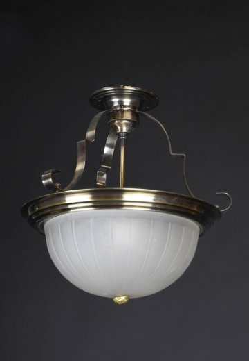 Flush Mount Decorative Bowl Fixture