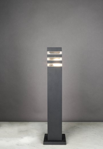 Black Modern Landscape Light