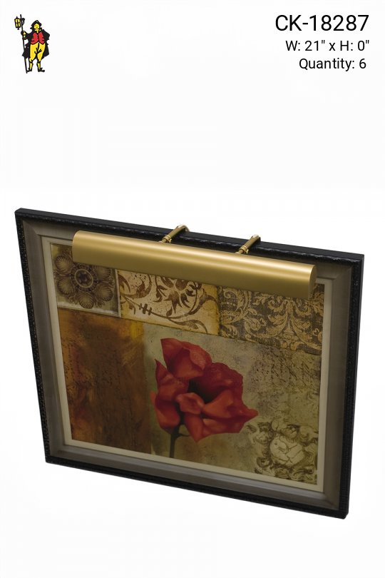Gold 21" Picture Light
