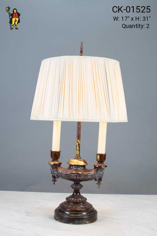 Two Candle Table Lamp