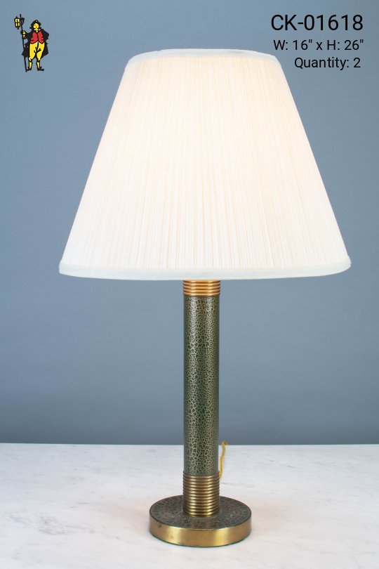 Green & Gold Table Lamp