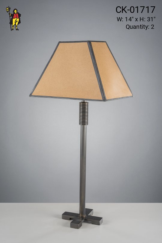Metal Contemporary Table Lamp