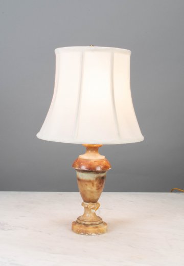 Small Marble Multicolored Table Lamp