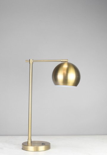 Contemporary Brass Table Lamp