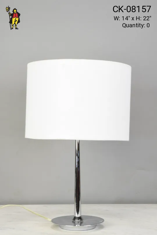 Chrome Modern Table Lamp