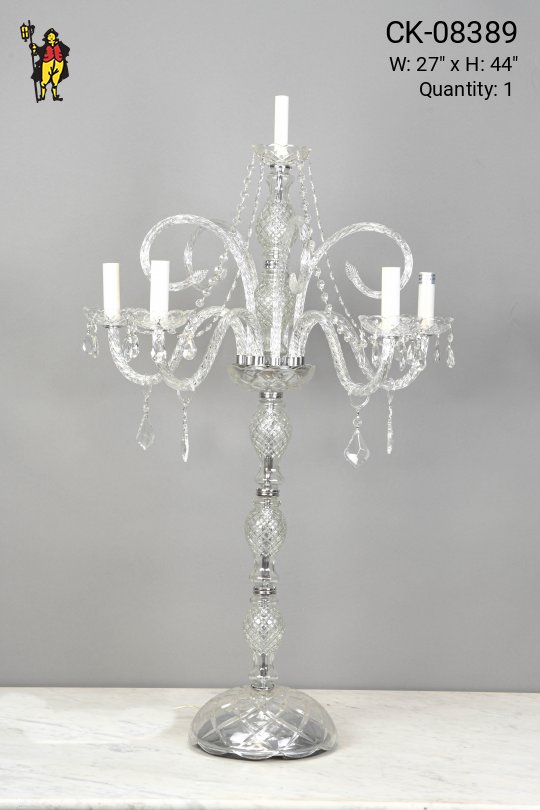 Crystal Table Candelabra