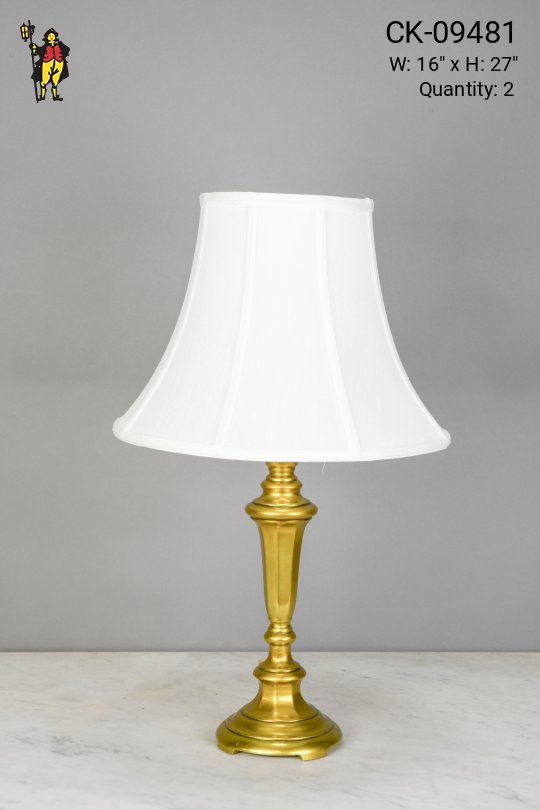 Traditional Brass Table Lamp