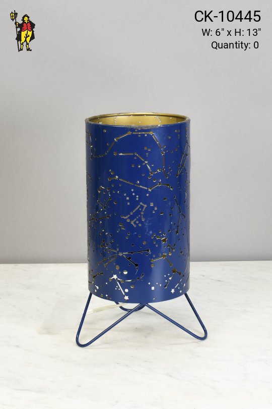 Blue Constellation Table Lamp