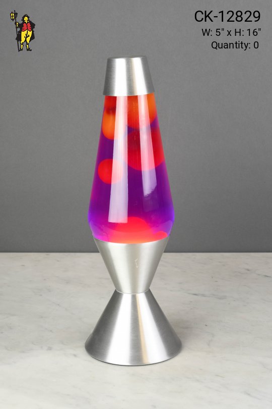 Nickel Lava Lamp
