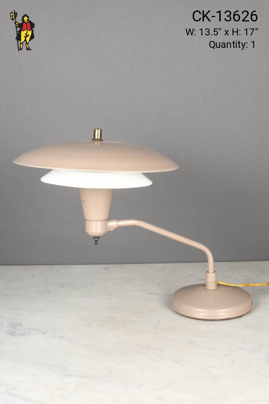 "Flying Saucer" Vintage Table Lamp
