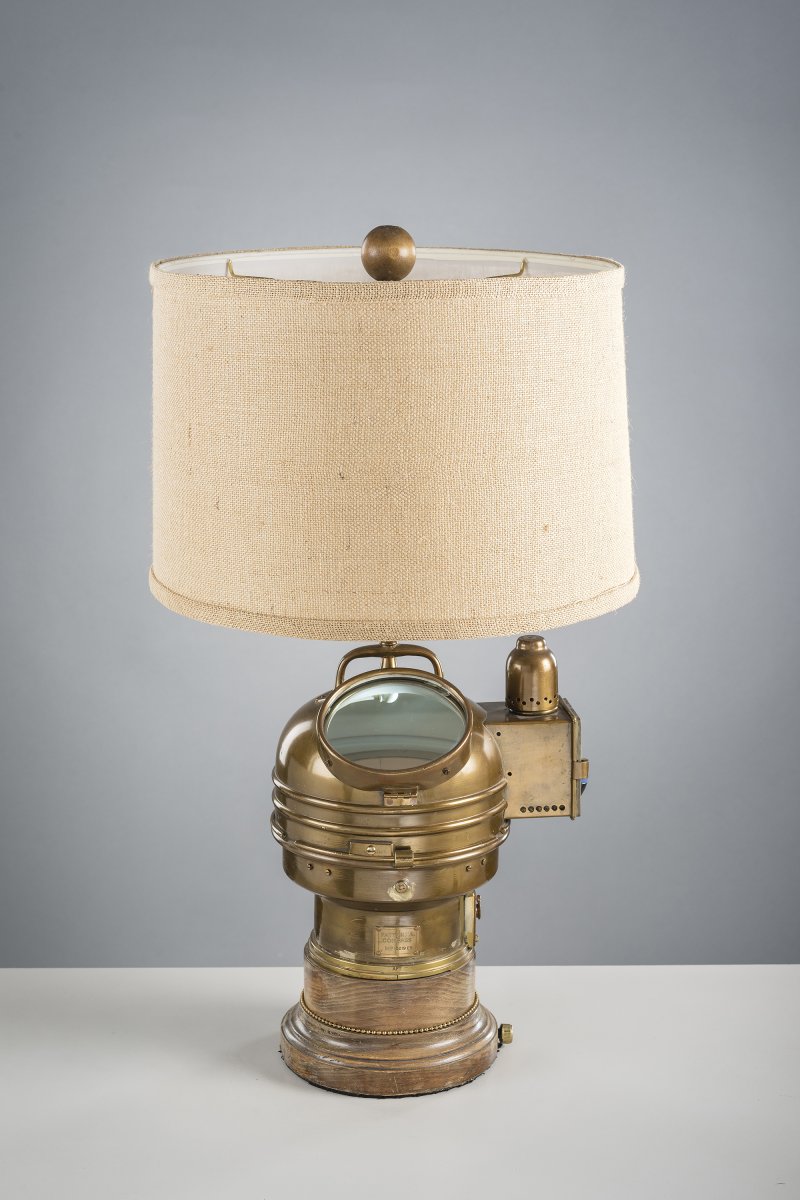 Brass Nautical Table Lamp Unique Table Lamps Collection City Knickerbocker Lighting Rentals