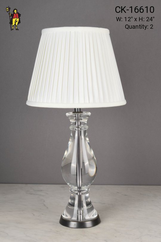 Transparent Traditional Table Lamp