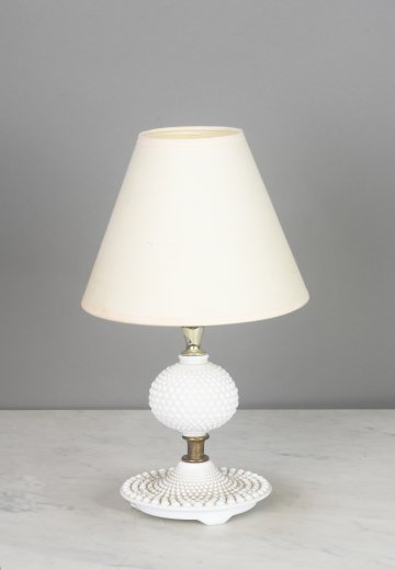 Small Textured Ceramic Table Lamp