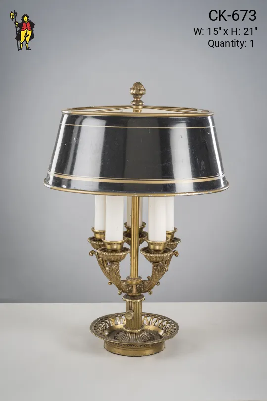 Five Candle Bouliette Table Lamp