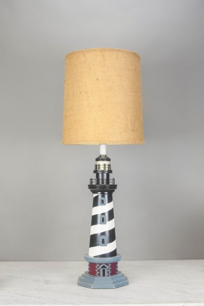 Ceramic Lighthouse Table Lamp, Lighthouse Table Lamp