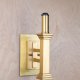 Gold Finished Single Candle Wall Sconce #0