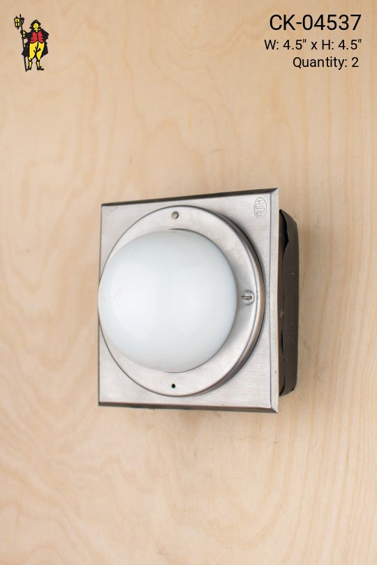 Round Glass Bubble Wall Sconce
