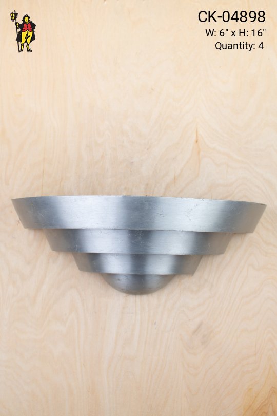 Silver Ring Pocket Wall Sconce