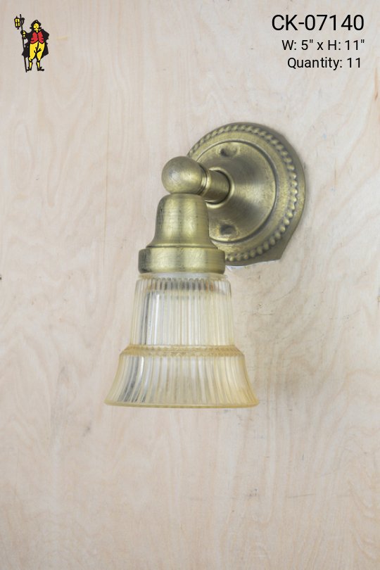 Simple Brass Downlight Wall Sconce