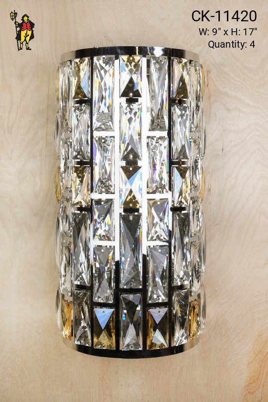 Modern Crystal Wall Sconce