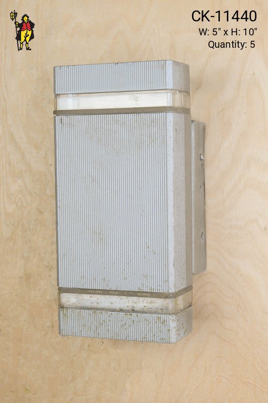 Post Modern Two Light Wall Sconce
