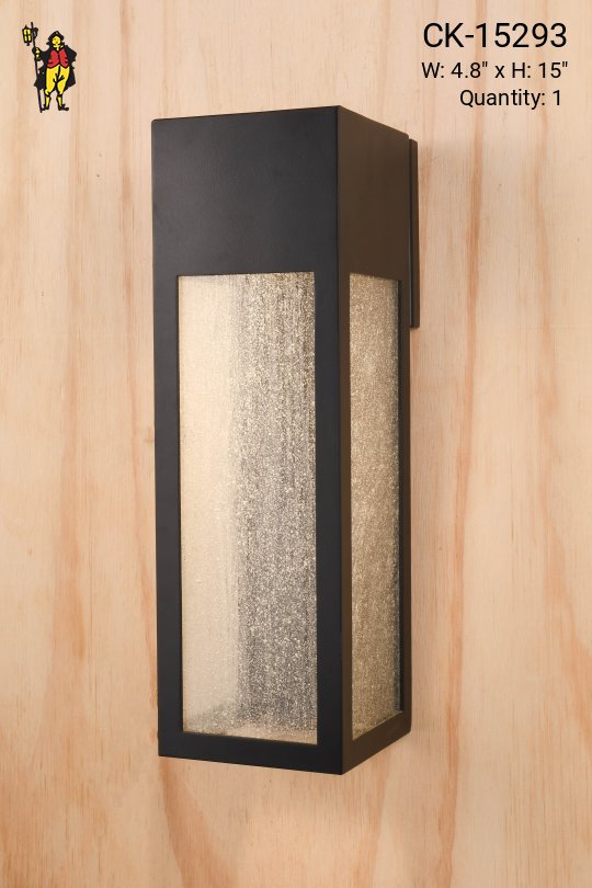 *LED* Black Exterior Wall Sconce